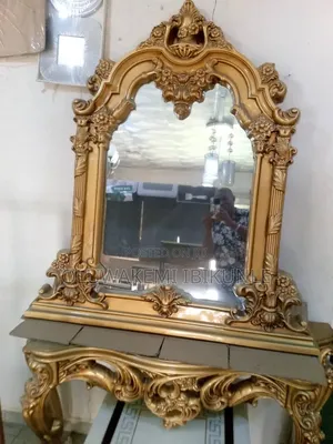 Console With Mirror