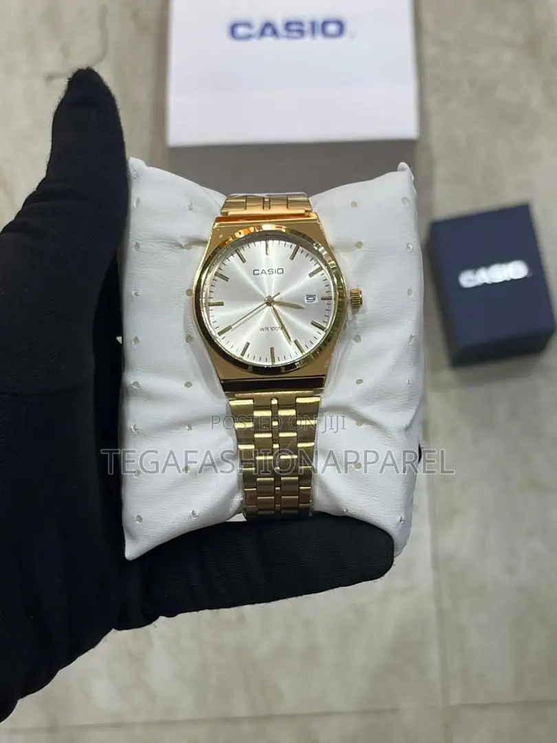Casio Analog Spherical Pure Steel Watch