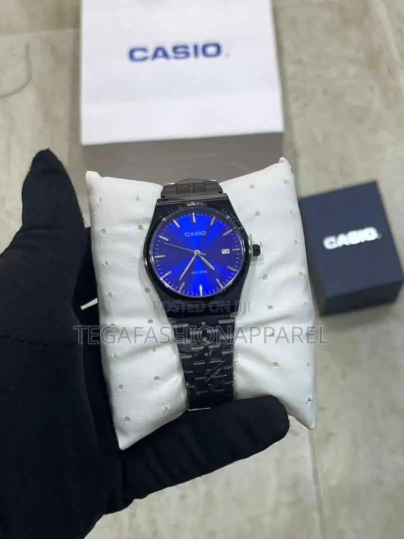 Casio Analog Spherical Pure Steel Watch