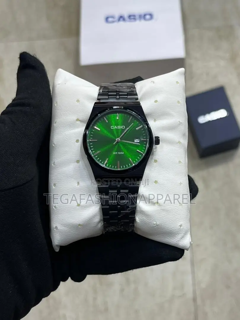 Casio Analog Spherical Pure Steel Watch