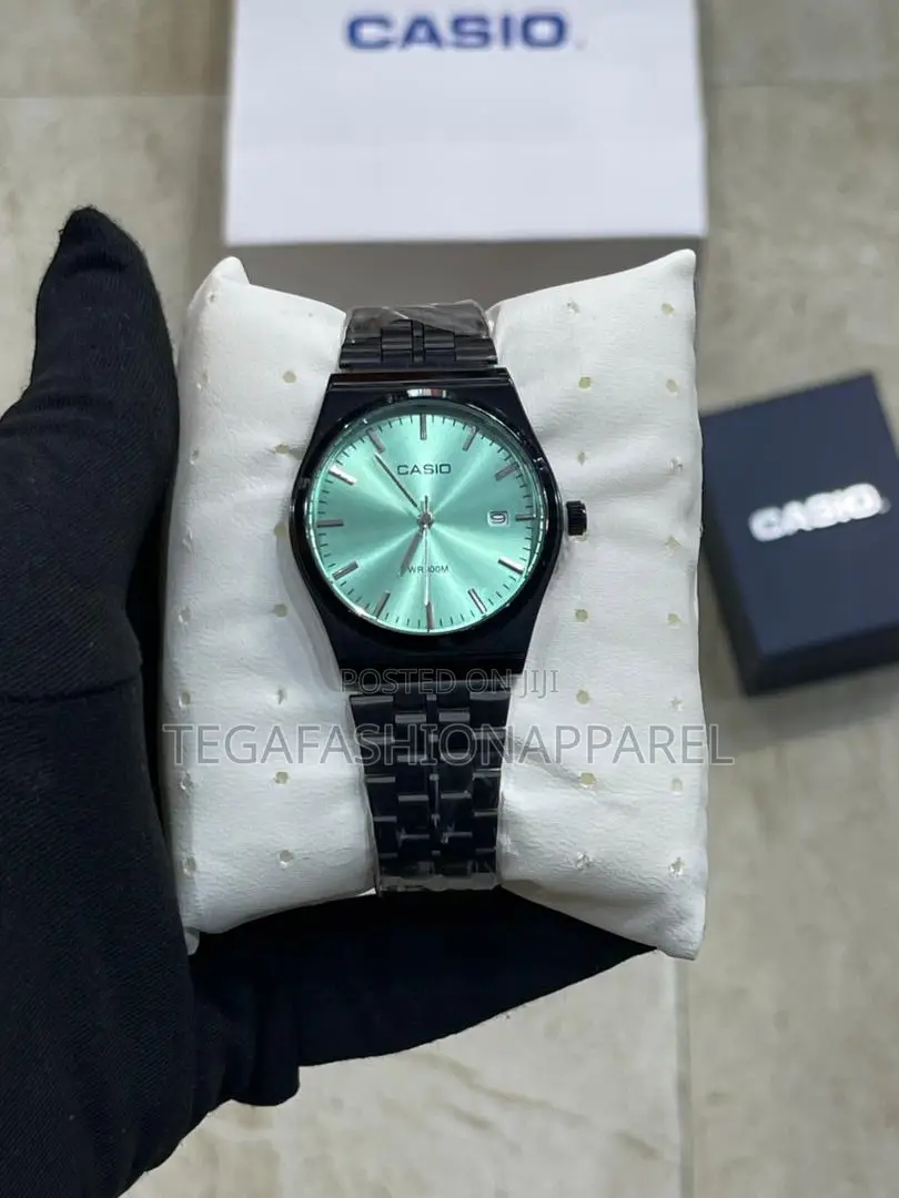 Casio Analog Spherical Pure Steel Watch