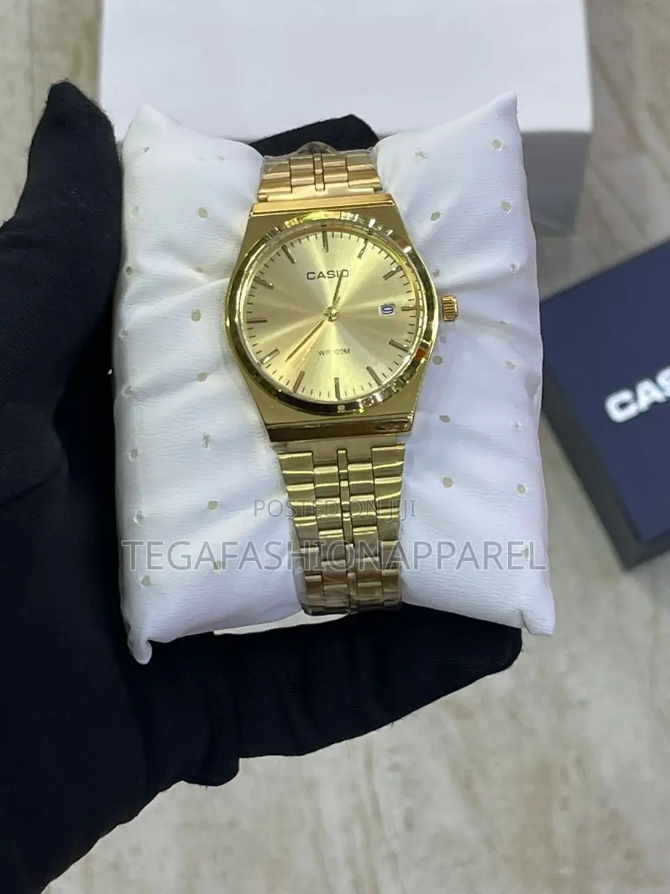 Casio Analog Spherical Pure Steel Watch