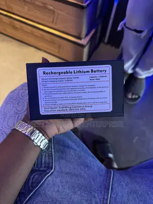 Rechargeable Lithium Costume Battery