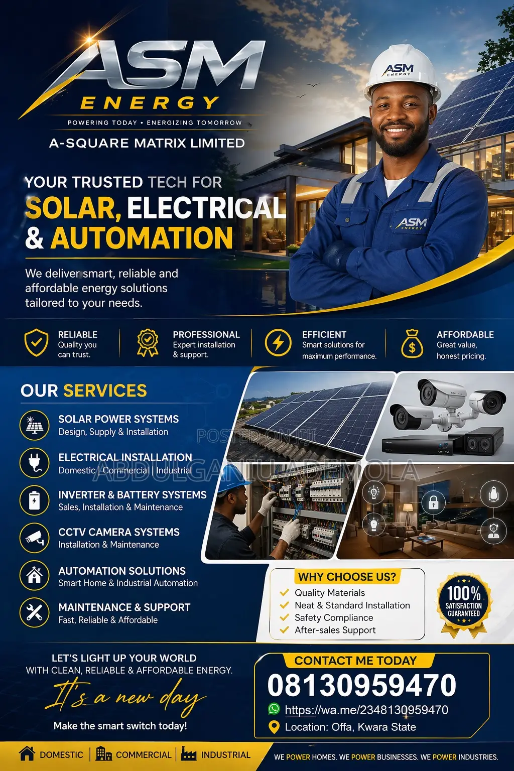 Solar, Electrical Automation Experts