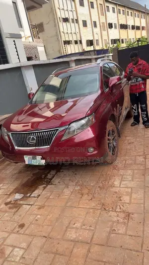 Lexus RX 2011 Red