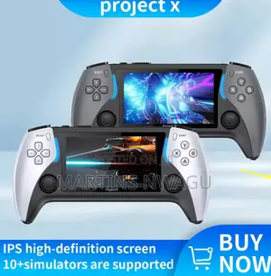 New Project X Game Console Ps5 High-Definition Arcade, Dual Controller