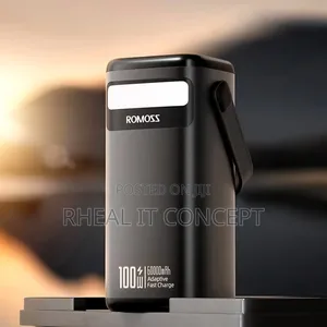 Romoss Pmt60 Fast Charging Power Bank 60,000mah