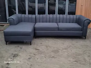 Cream Color L Couch and 2 Singles
