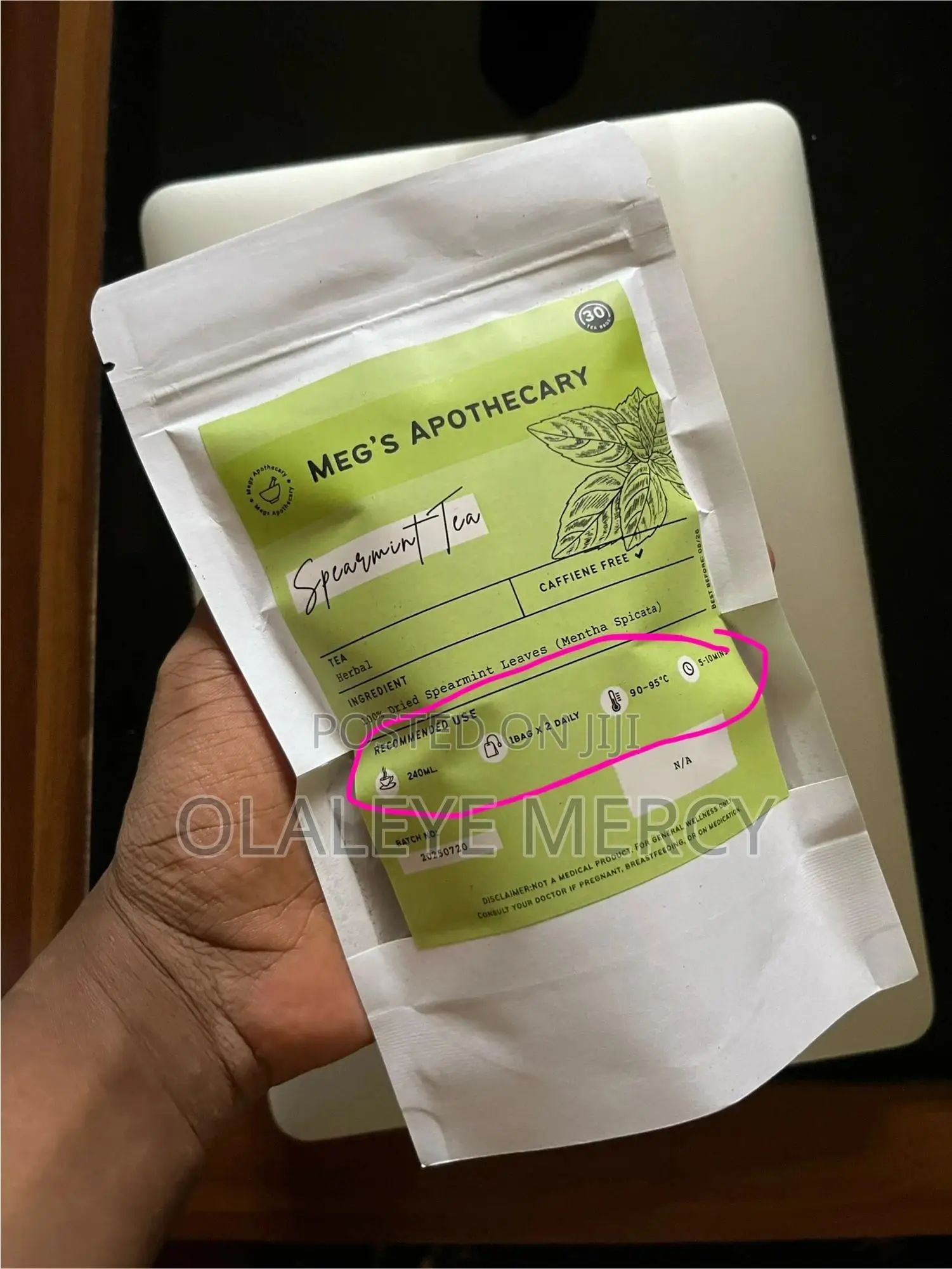 Spearmint Tea