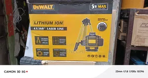 Electric Rechargeable Laser Line for Land Survey