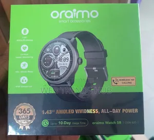 Oraimo Watch 5r (Osw-820) 1.43'' Amoled Display Smartwatch