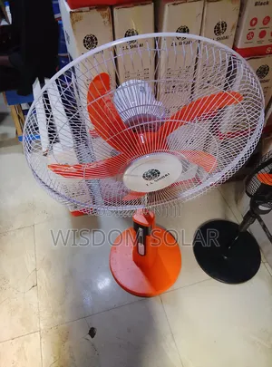18 Inches Rechargeable Solar Fan Come With Solar Panel Remote and Bob