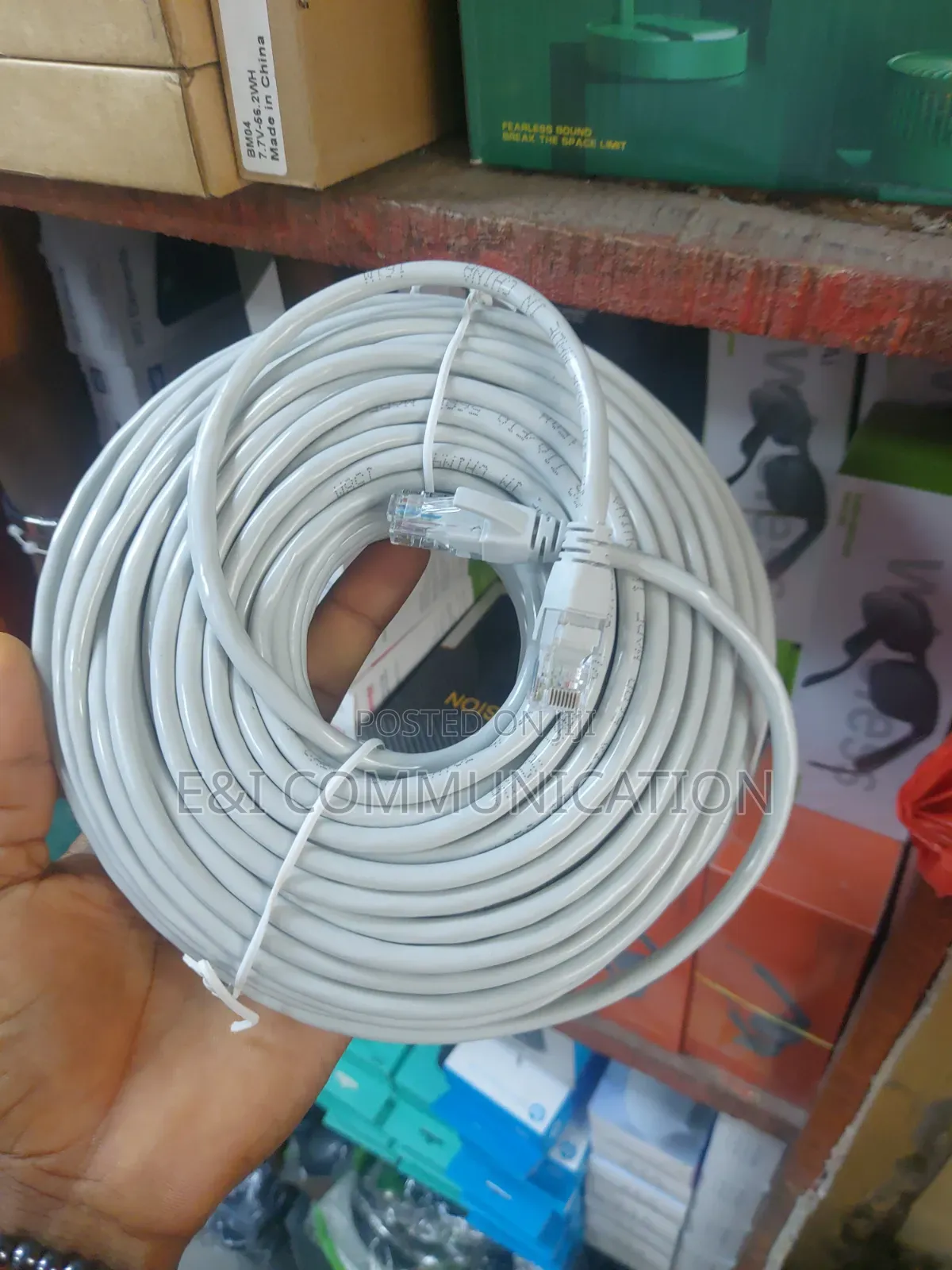 30 Metter Router to Computer Cable, Cat6 Cable.