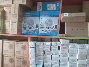 Desk/Table Powerbank Fan With Bulbs