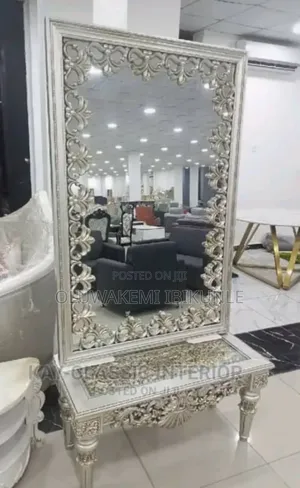Console With Mirror