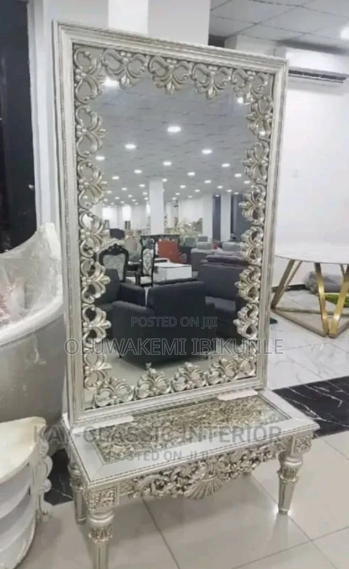 Console With Mirror