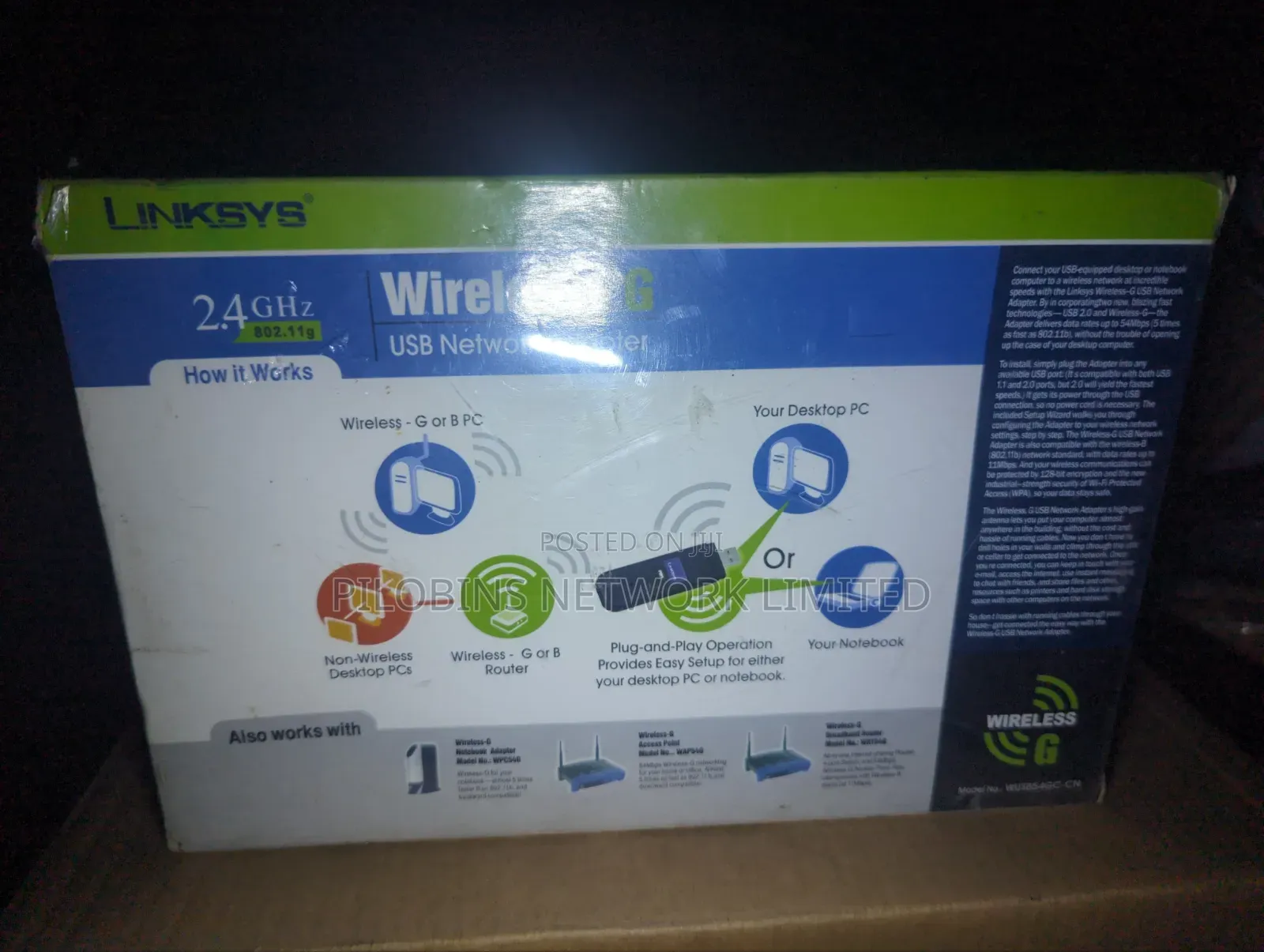 Wireless G Usb Network Adapter