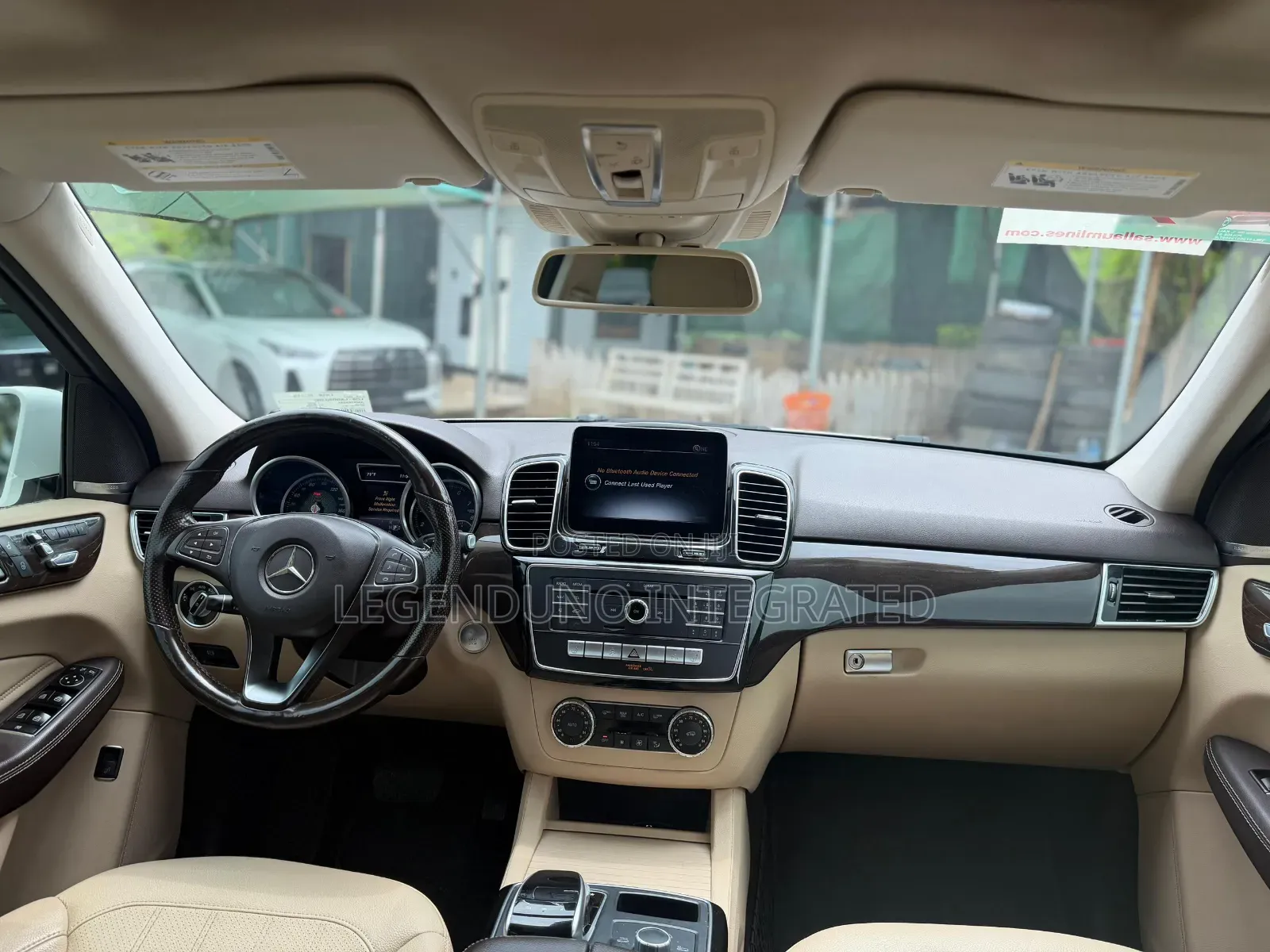 Mercedes-Benz GLE-Class 2015 White