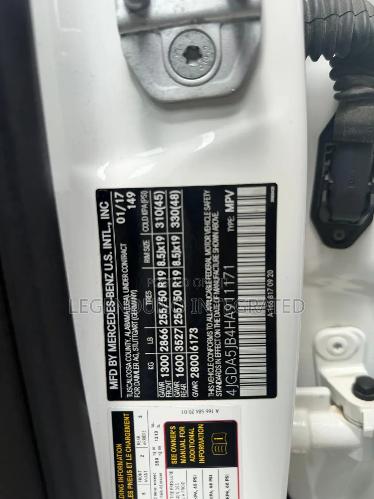 Mercedes-Benz GLE-Class 2015 White