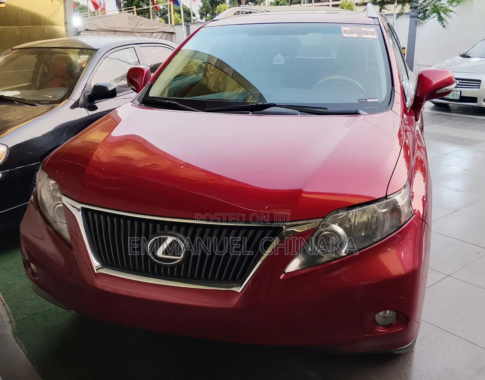 Lexus RX 2012 Red