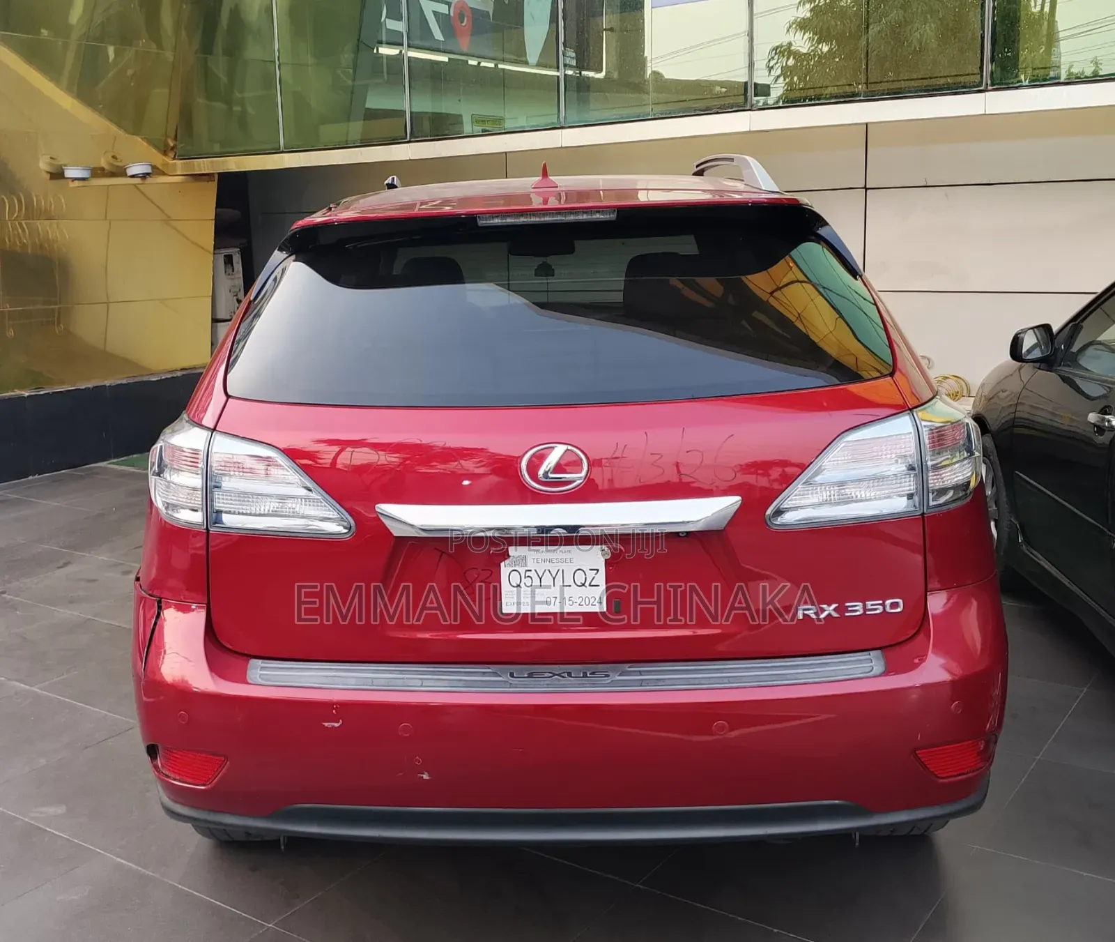 Lexus RX 2012 Red