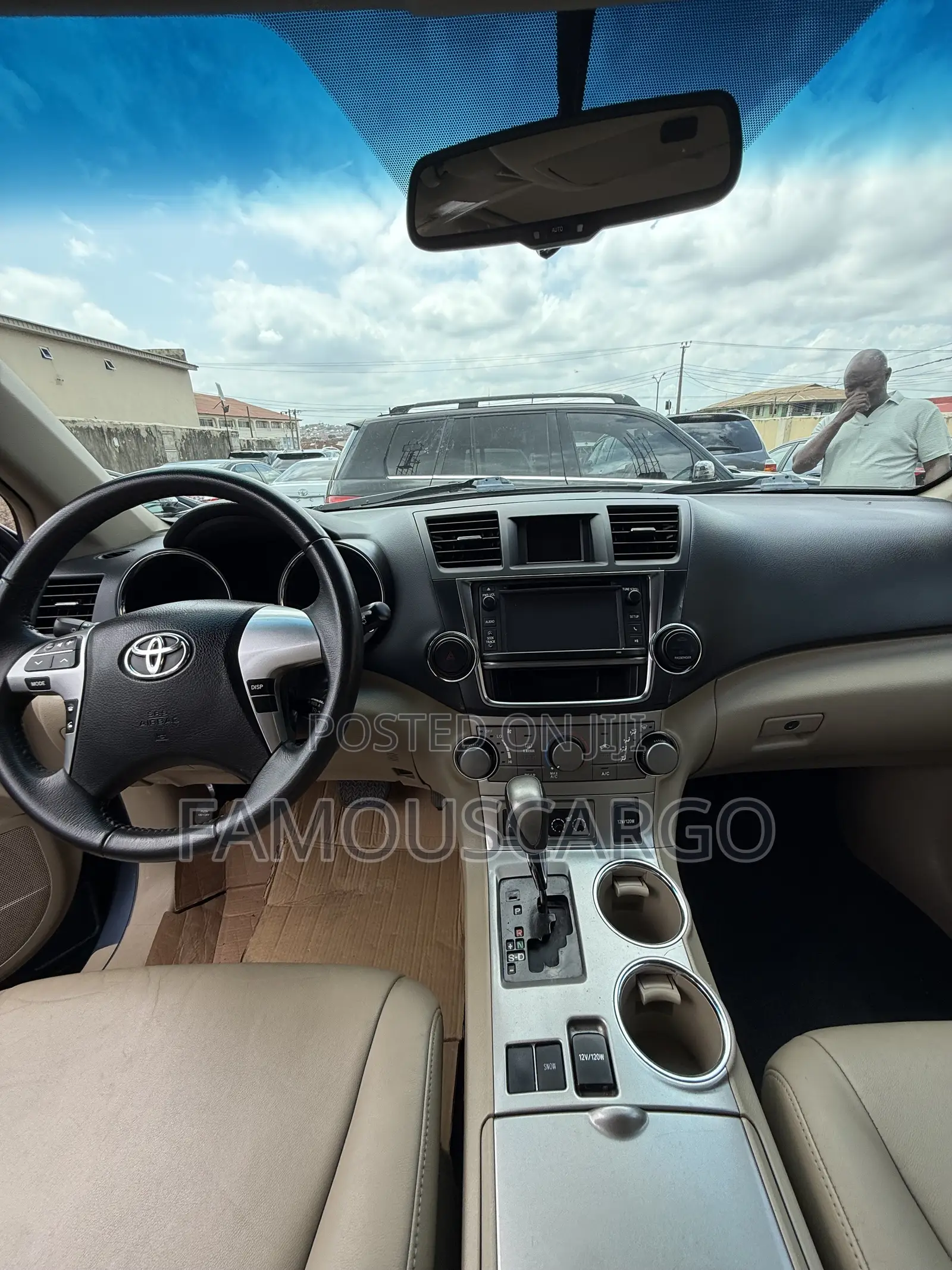 Toyota Highlander 2014 Blue