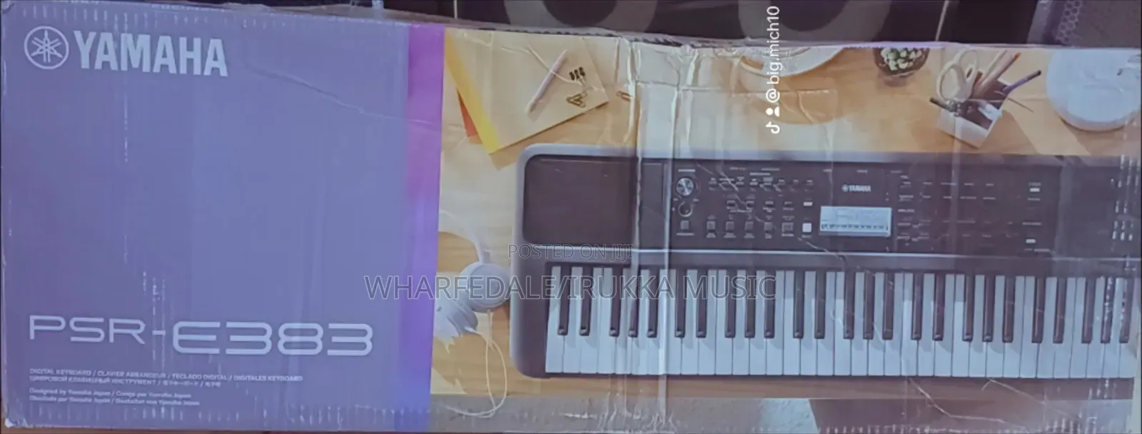 Yamaha PSR- E383 Keyboard