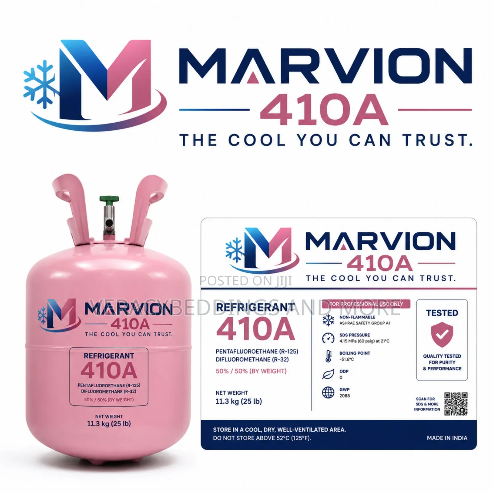 Refilled Refrigerant Gas