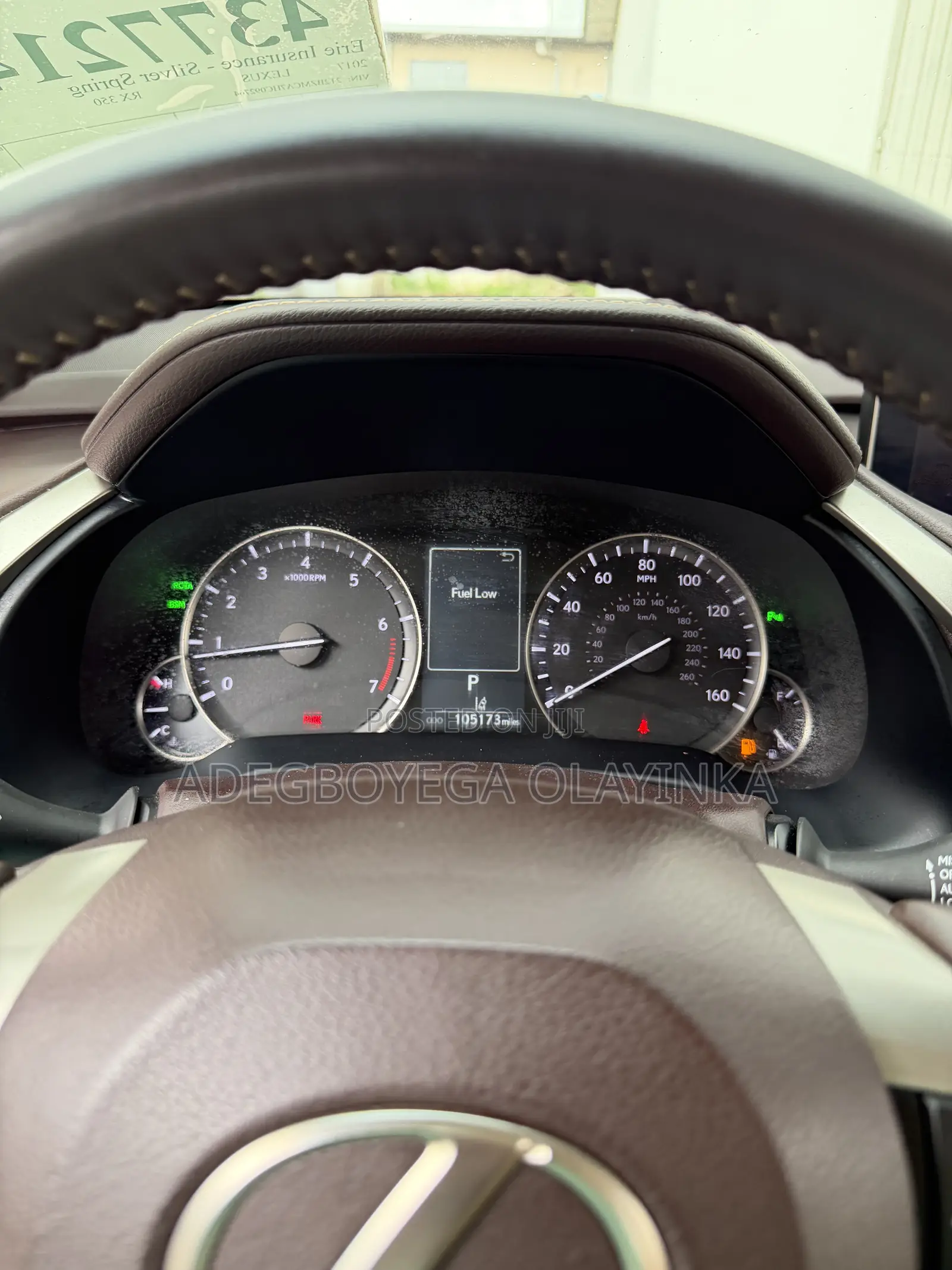 Lexus RX 350 AWD 2017 Gray