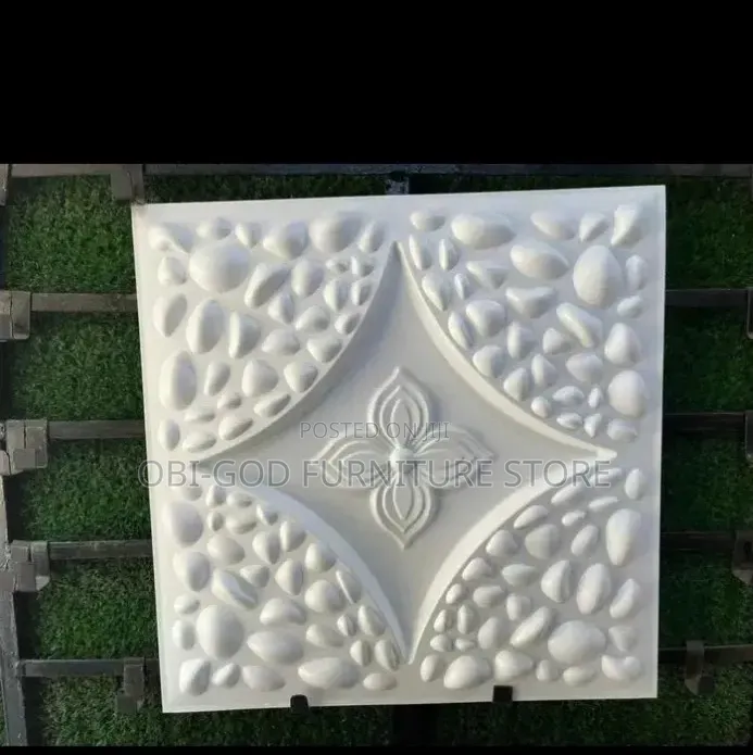 3d PVC Textured Wall Panel for Interior Decor
