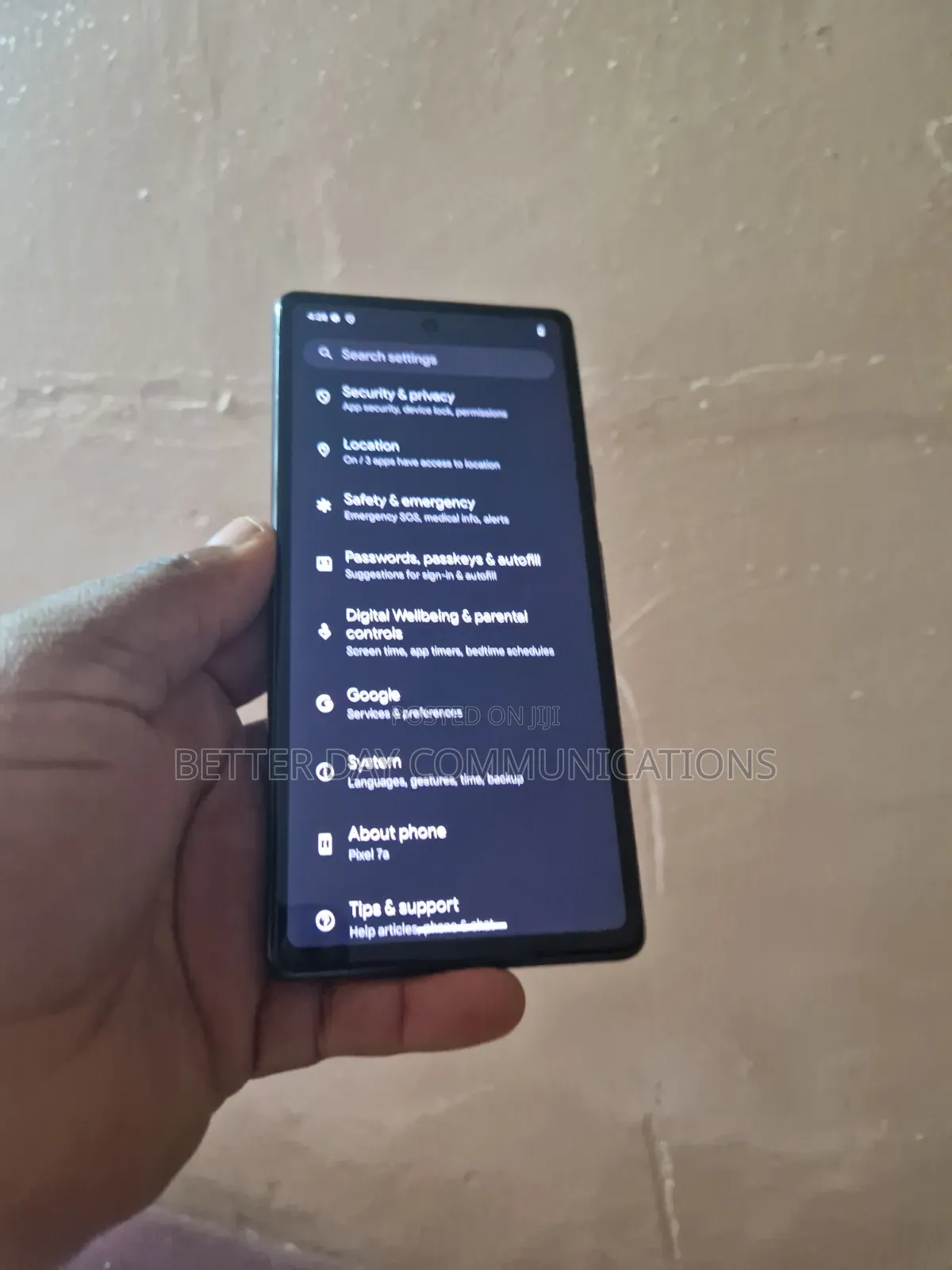Google Pixel 7a 128 GB Black