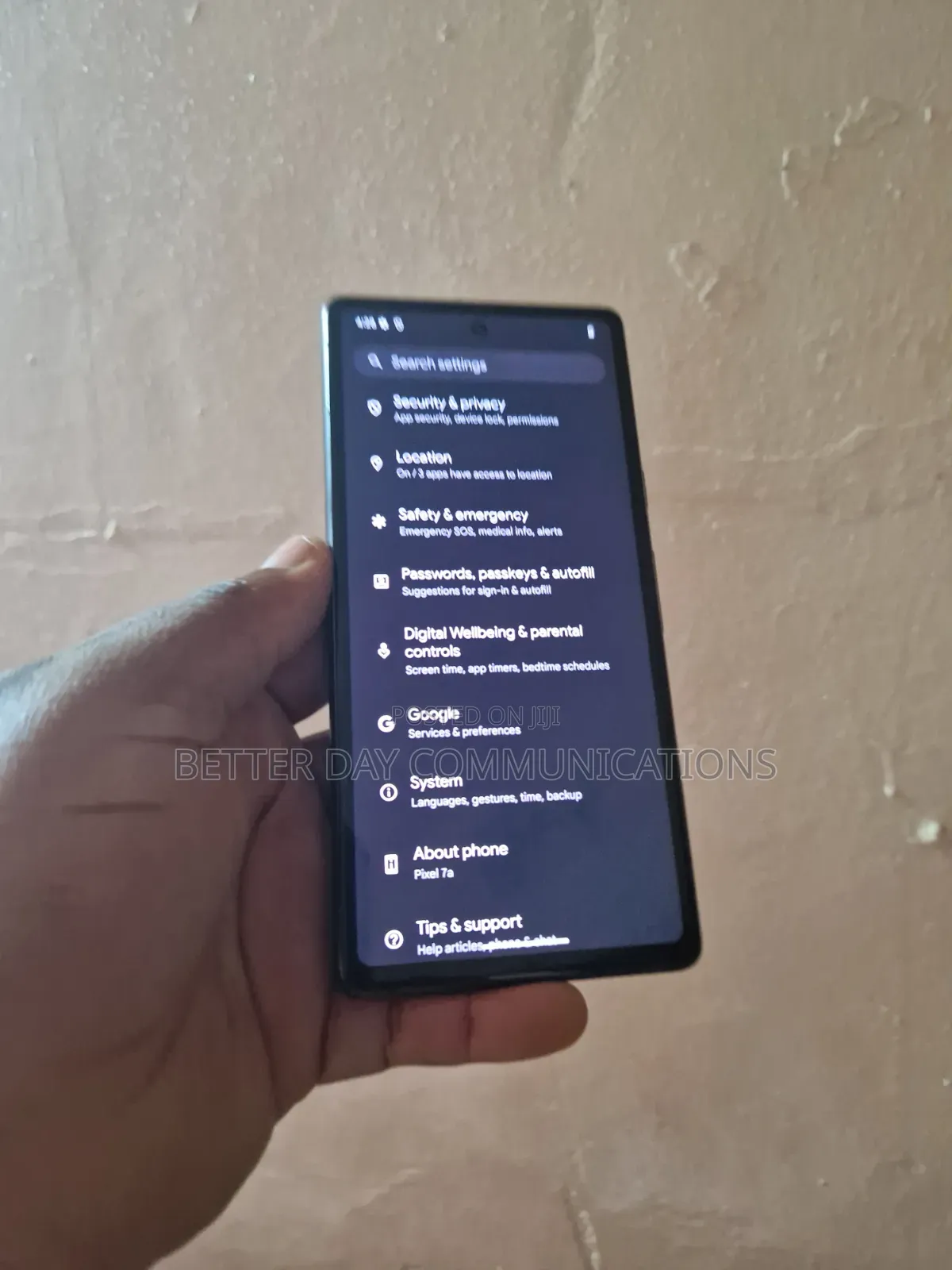 Google Pixel 7a 128 GB Black