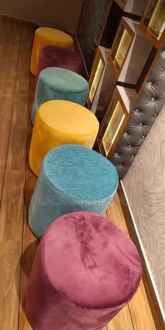 Couch With Iron Stand