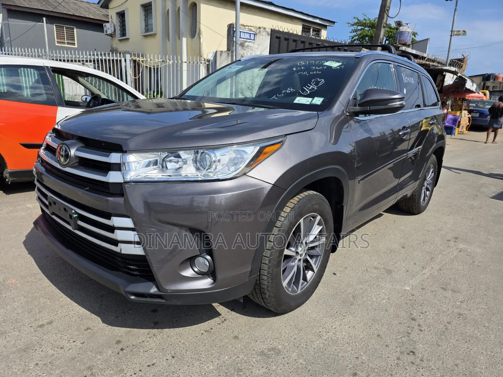 Toyota Highlander 2017 Gray