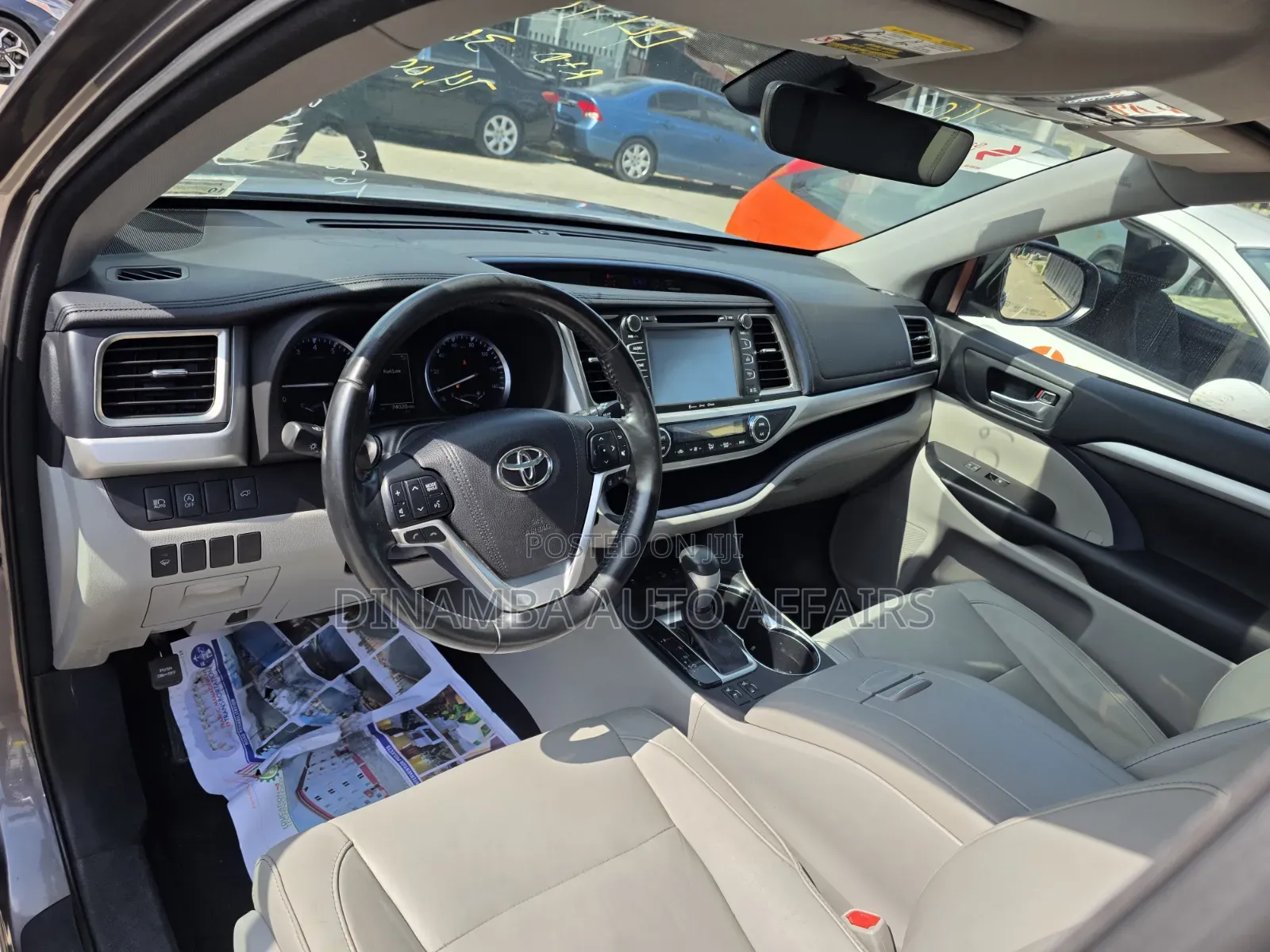 Toyota Highlander 2017 Gray