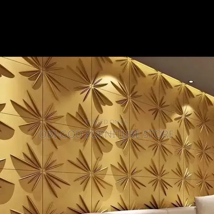3d PVC Textured Wall Panel for Interior Decor