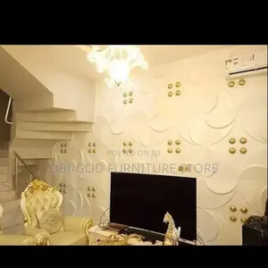 3d PVC Textured Wall Panel for Interior Decor