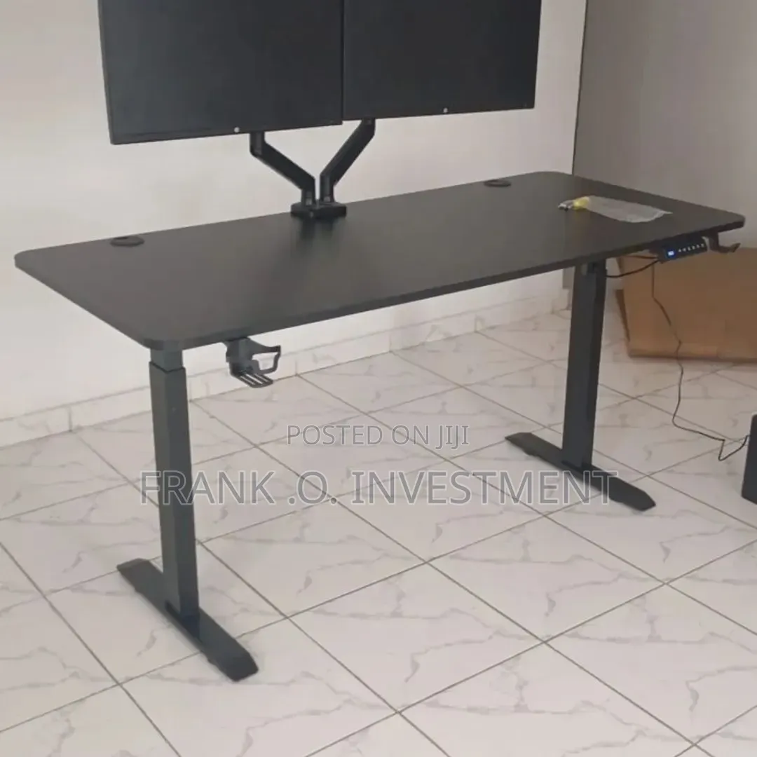 Height Adjustable Office Table for Study and Work - 1.4m