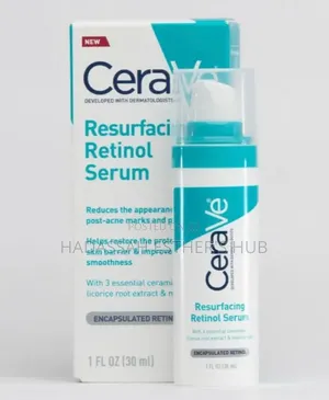 Cerave Retinol Serum for Skin Texture Refining,Brightening
