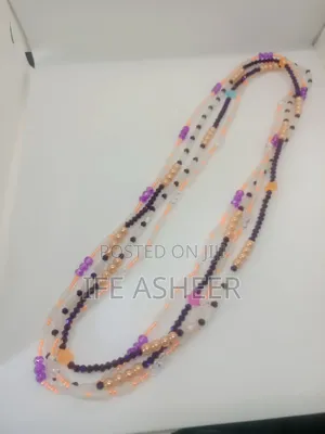 Glow in the Dark Ladies 4 Layers Waist Bead 005