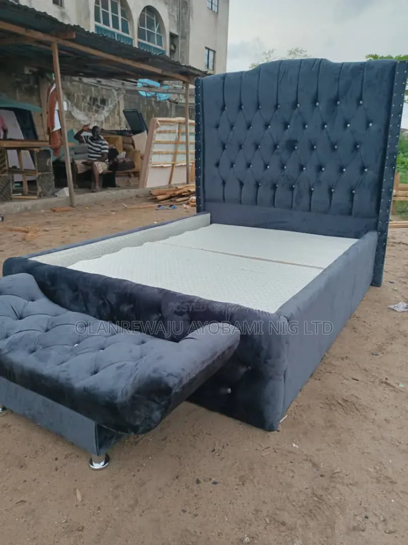 Quality Bed Frame With Footrest