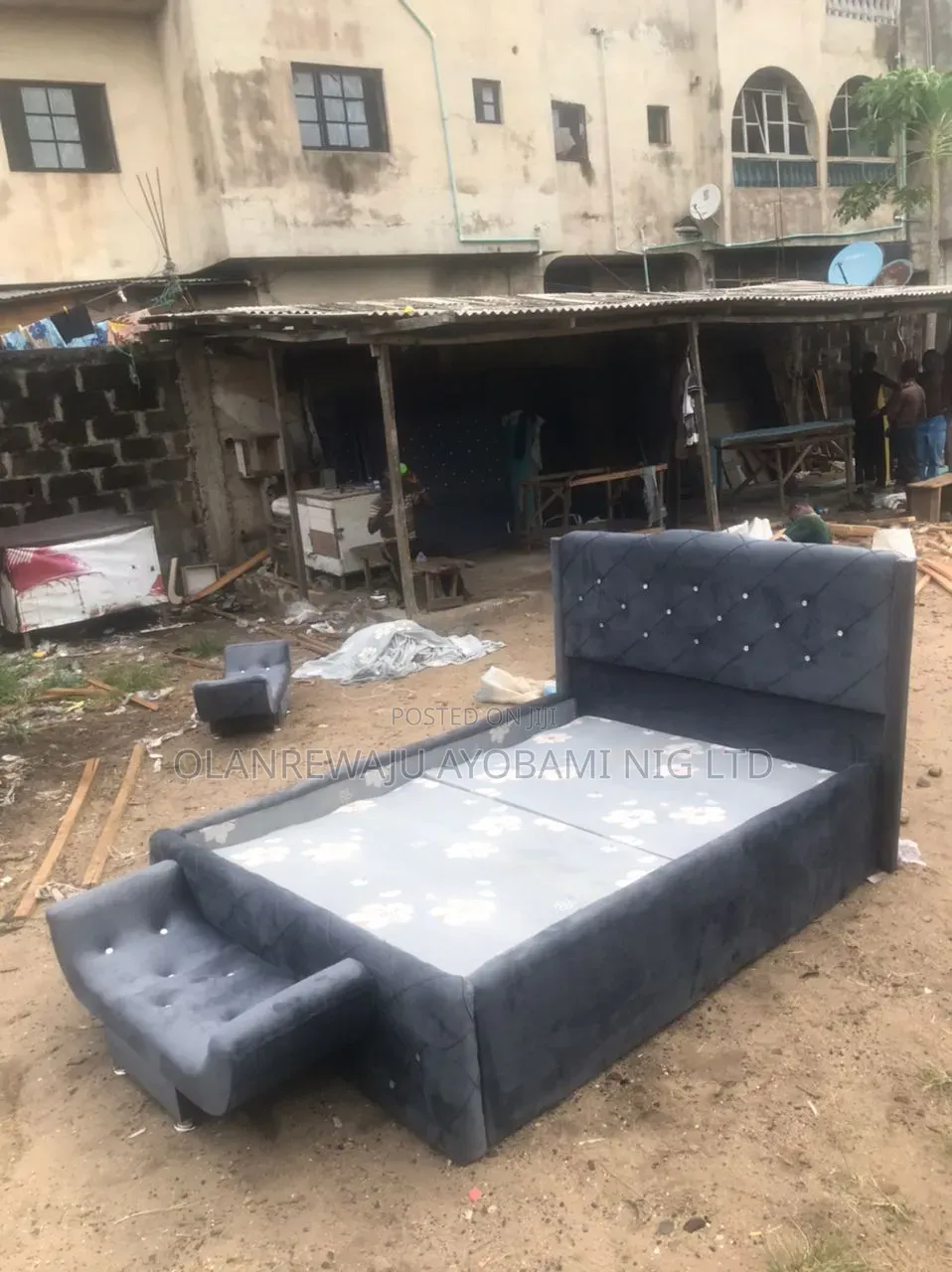Quality Bed Frame With Footrest