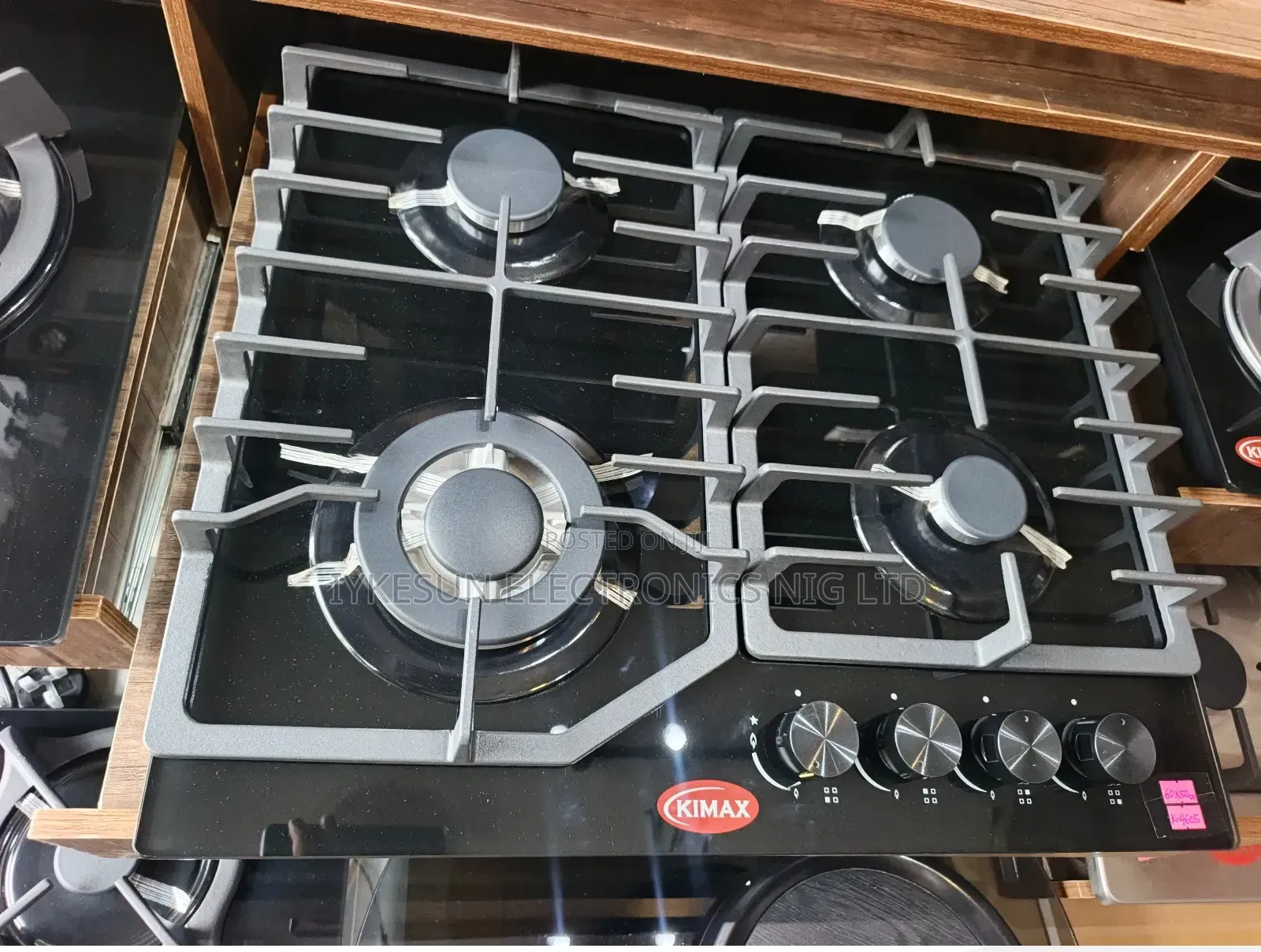 Original Built-in Automatic 4 Burners Gas Cooker Hob 60x60cm
