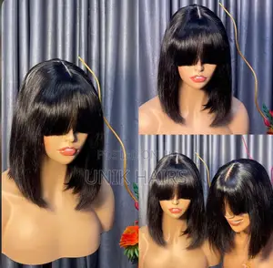 Closure Fringe Wig