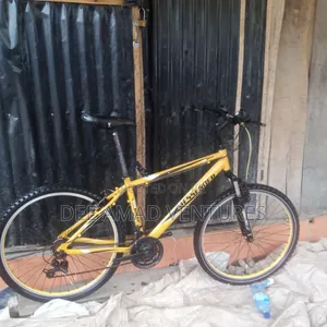 Yellow Color Mountain Bicycle
