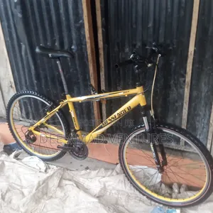 Yellow Color Mountain Bicycle