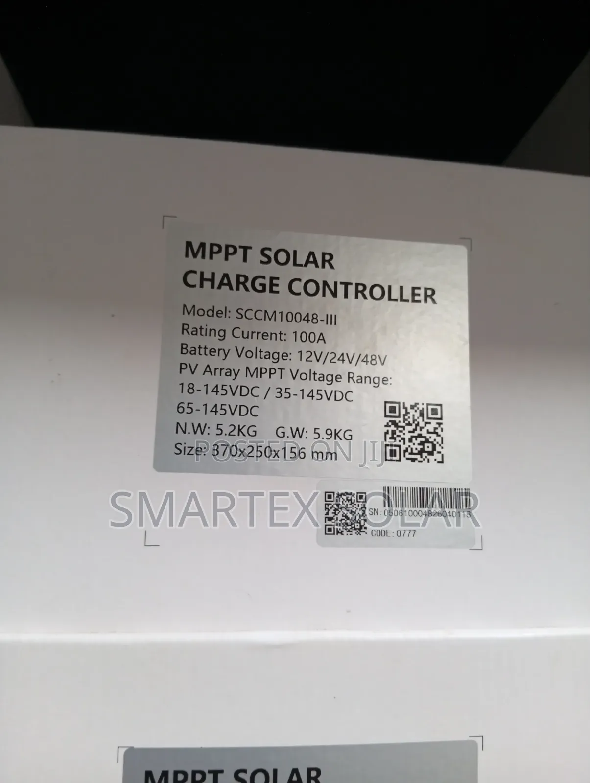 100ah MPPT Controller