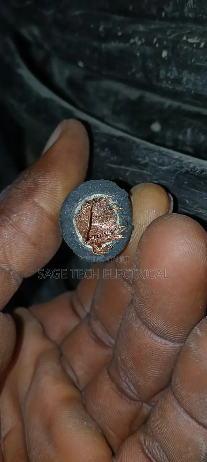120mm Single Flexible Cable TRS
