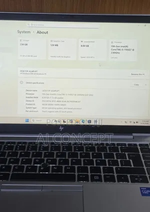 Laptop HP EliteBook 840 G8 8GB Intel Core i5 SSD 256GB
