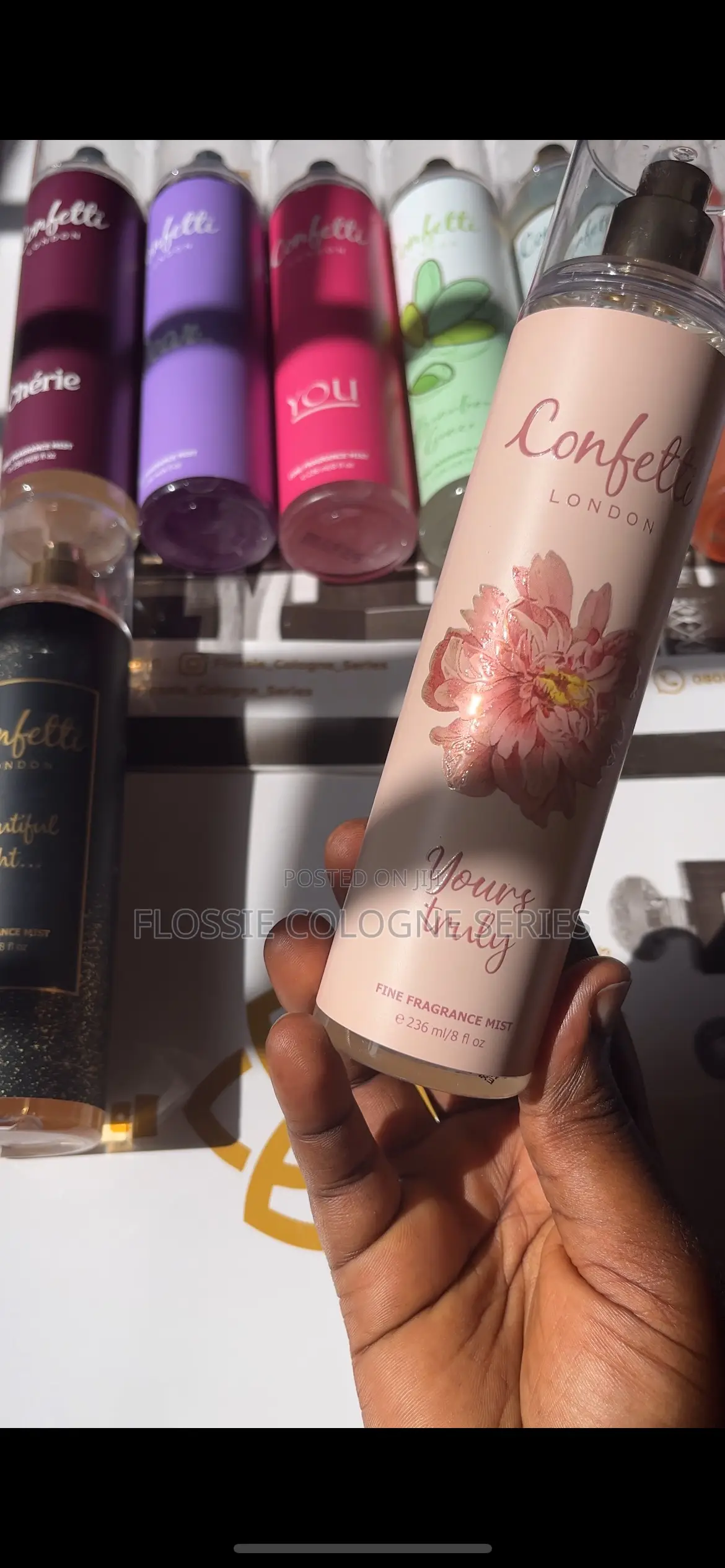 Confetti London Body Mist